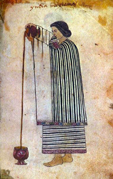 Pouring cocao Mexiko kvinna